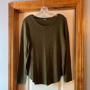 Olive green sweater